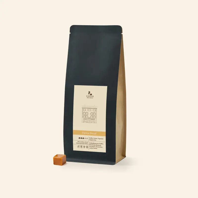 Cafiosa Tipica Decaf Bohnen