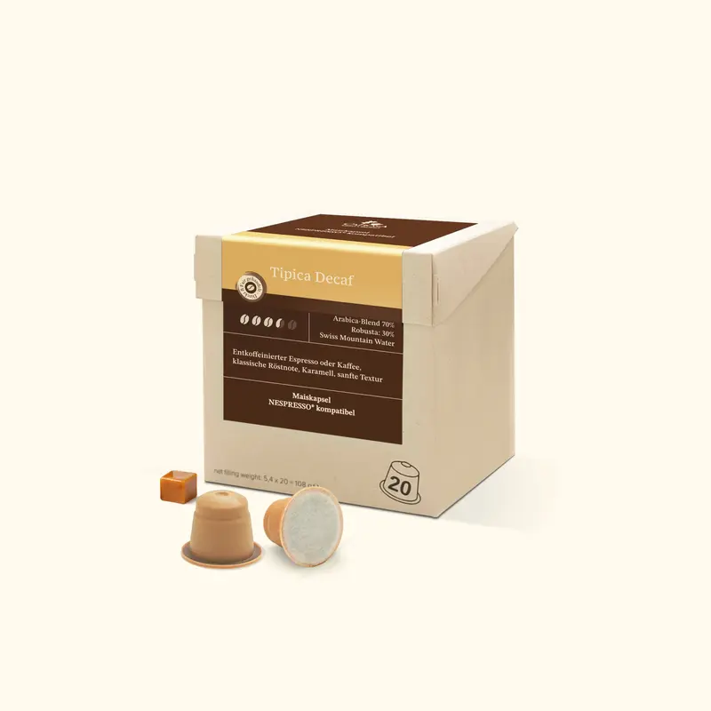 Cafiosa Tipica-Decaf Kapseln
