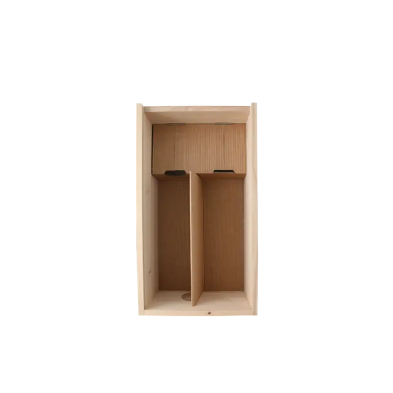 Caissette-bois neutre 75 cl - CB 2