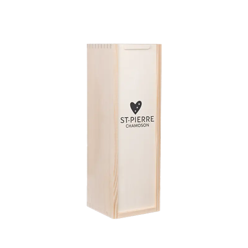 Caissette-bois pour 1 Magnum St-Pierre