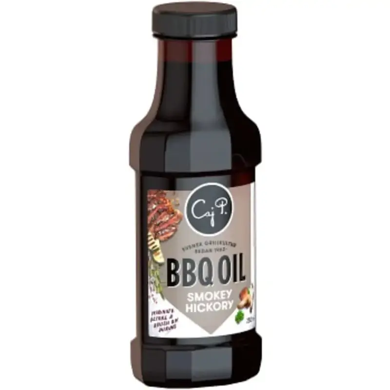Caj P. BBQ olja Smokey hickory 250ml