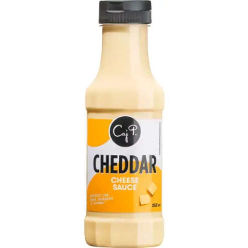 Caj P Färdigsås Cheddar cheese - Cheddar cheese Sauce - 250 ml