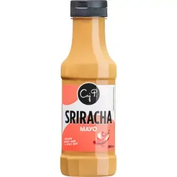 Caj P Majonnäs Sriracha - Mayonnaise Sriracha - 250 ml