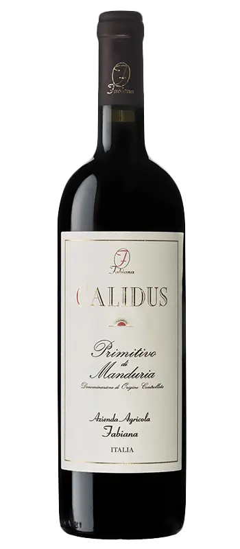 Calidus Primitivo di Manduria DOC 2016 - Azienda Agricola Fabiana