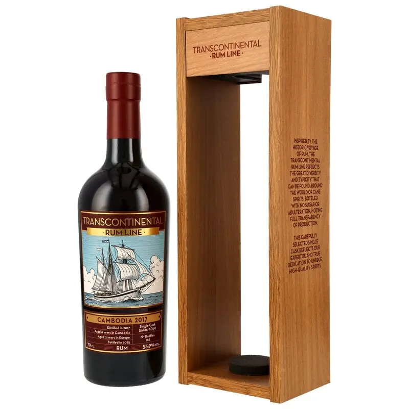 Cambodia 2017/2025 - 7 y.o. - Single Cask #SAM17AO98 - Transcontinental Rum Line - KIRSCH