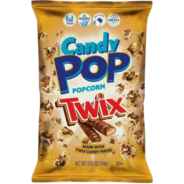 Candy Pop Popcorn Twix - 149 g