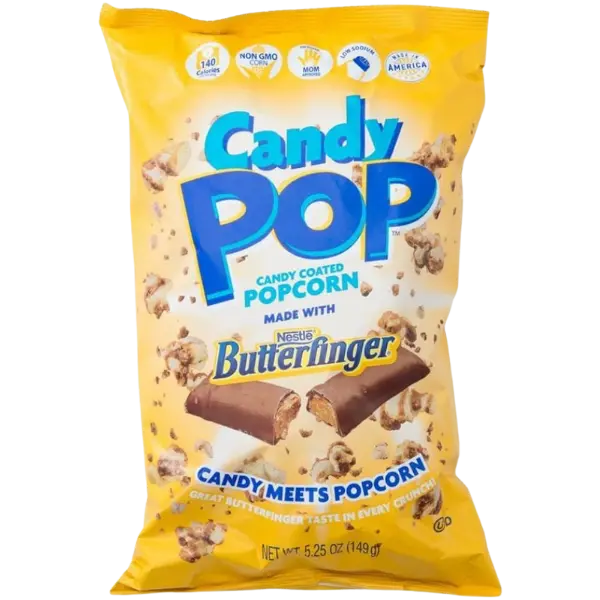 Candy Popcorn Butterfinger - 149 g