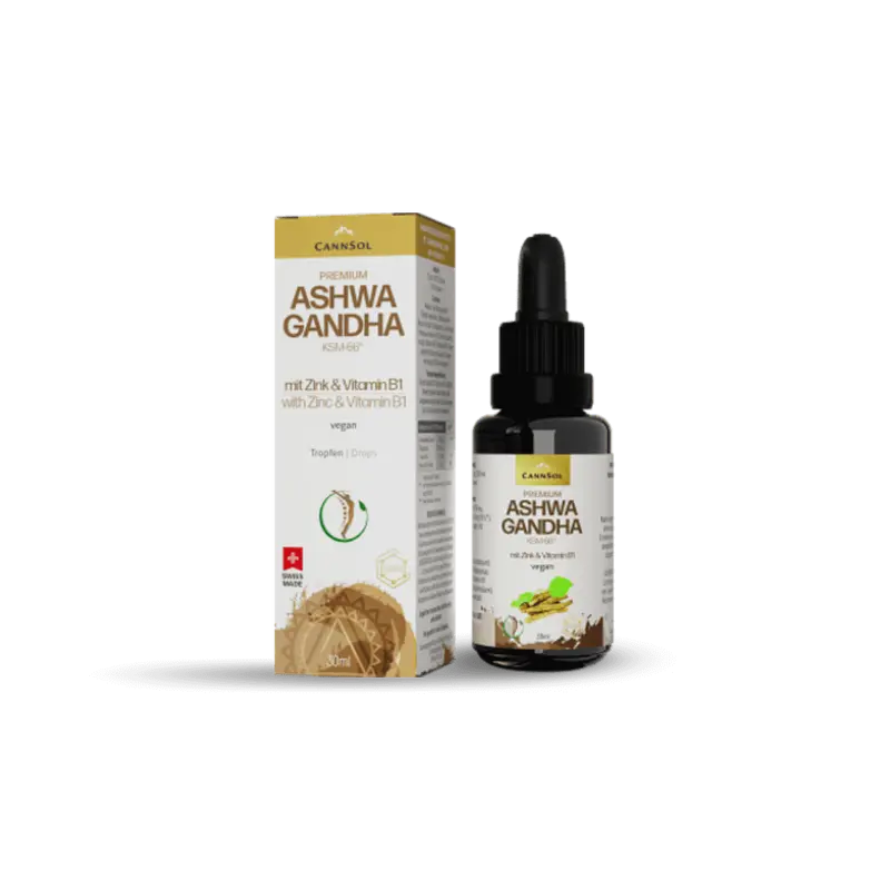 CannSol Ashwagandha mit Zink & Vitamin B1