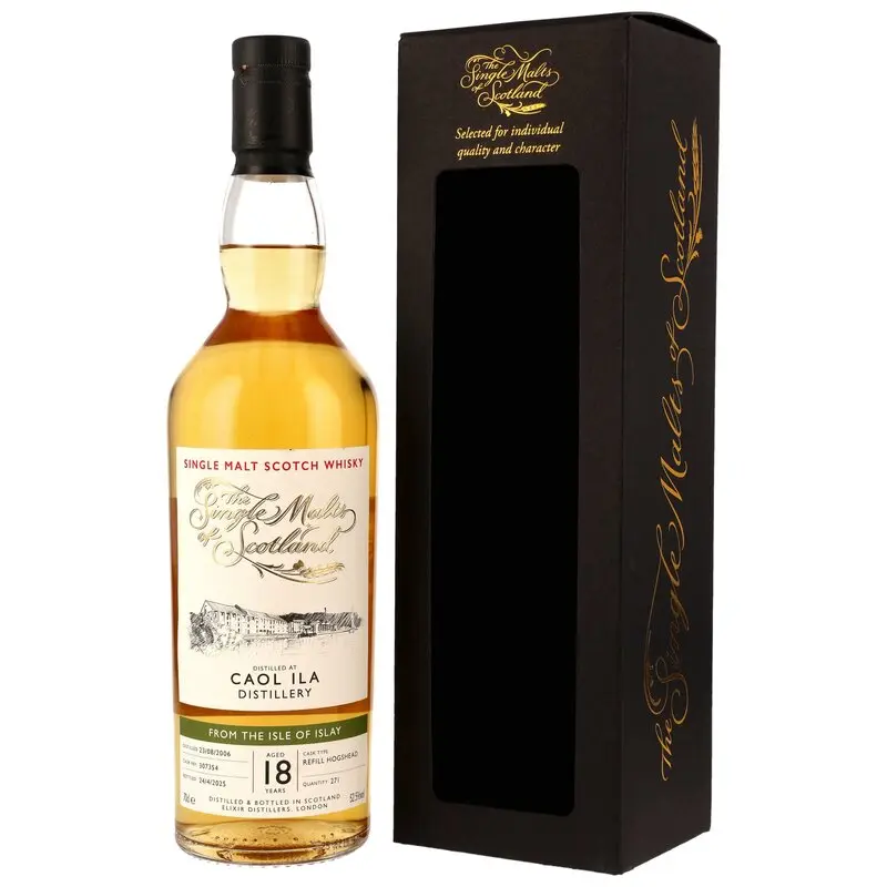 Caol Ila 2006/2025 - 18 y.o. - Refill Hogshead #3073546 (SMoS)