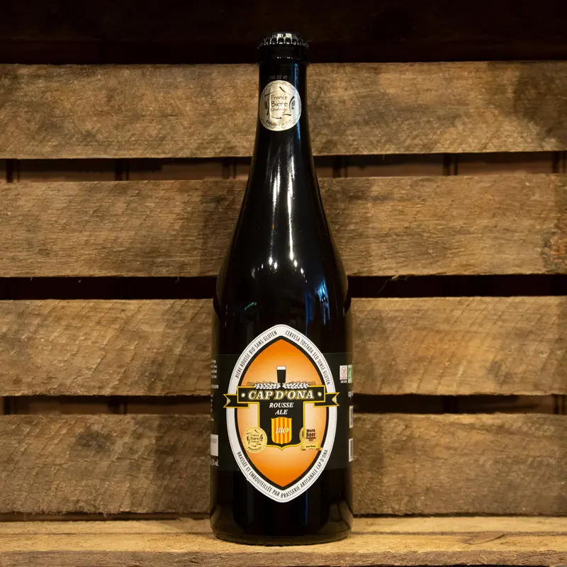 CAP D'ONA - Rousse Bio Sans Gluten - Bte - 75cl