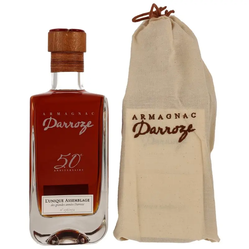 Carafe L'Unique Assemblage Cuvee 50e Anniversaire - Armagnac Darroze