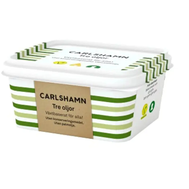 Carlshamn Smörgåsmargarin Tre oljor 60% - Sandwich Margarine - 600g