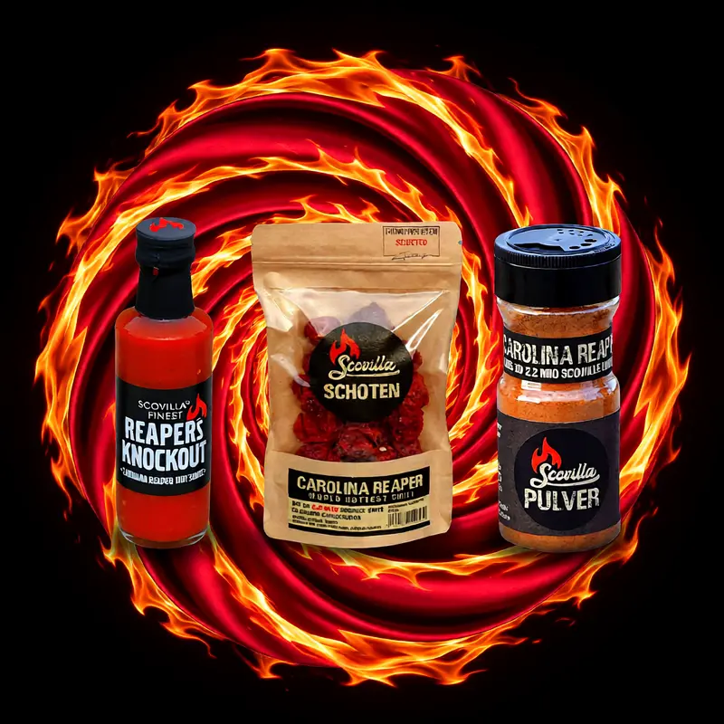 Carolina Reaper Hell Bundle | Extrem scharfes Chili Geschenkset