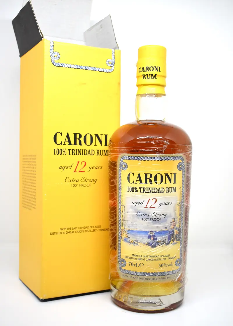 Caroni 12 Year Old - Trinidad Extra Strong Rum - Distilled in 2000 - Velier - 70cl - 50% Vol