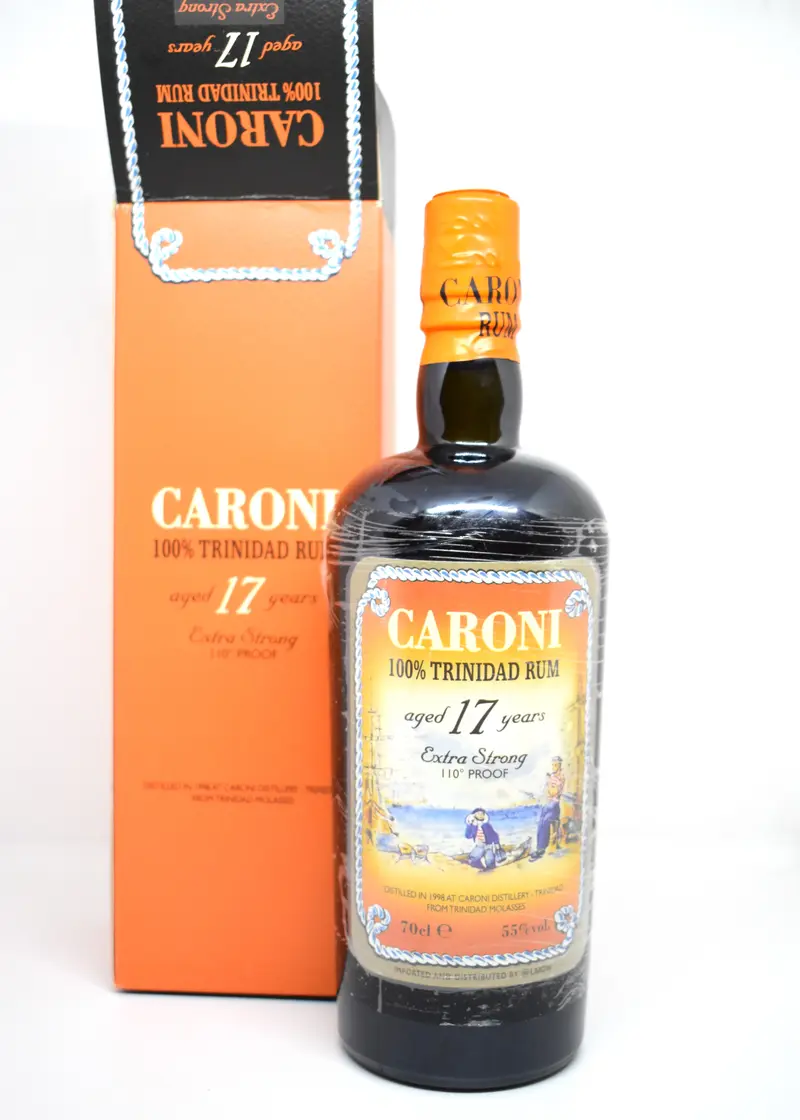 Caroni 17 Year Old - Trinidad Extra Strong Rum - Distilled in 1998 - Velier - 70cl - 55% Vol