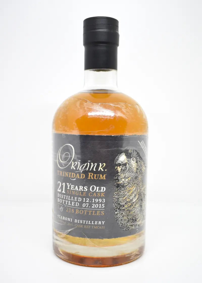 Caroni 21 years Old - Trinidad Rum - 57.2% vol Single Cask - Distilled in 1993 - Origin R.