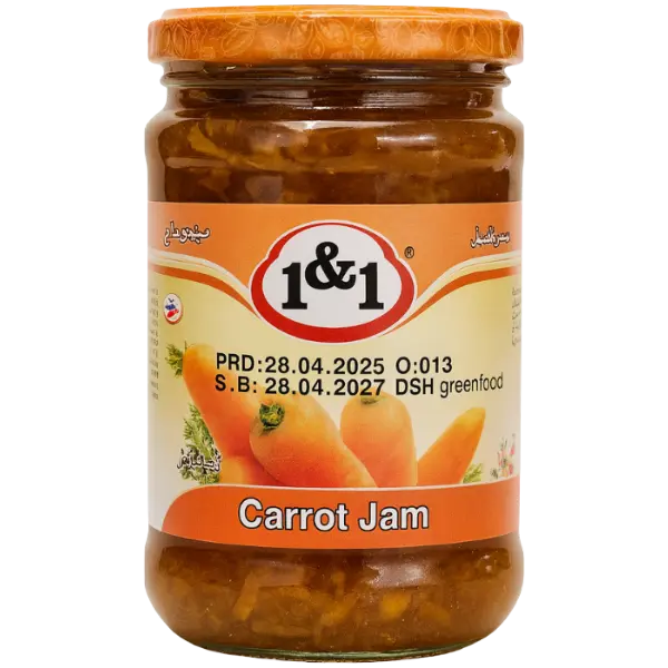 Carrot Jam (1&1) – 450 g