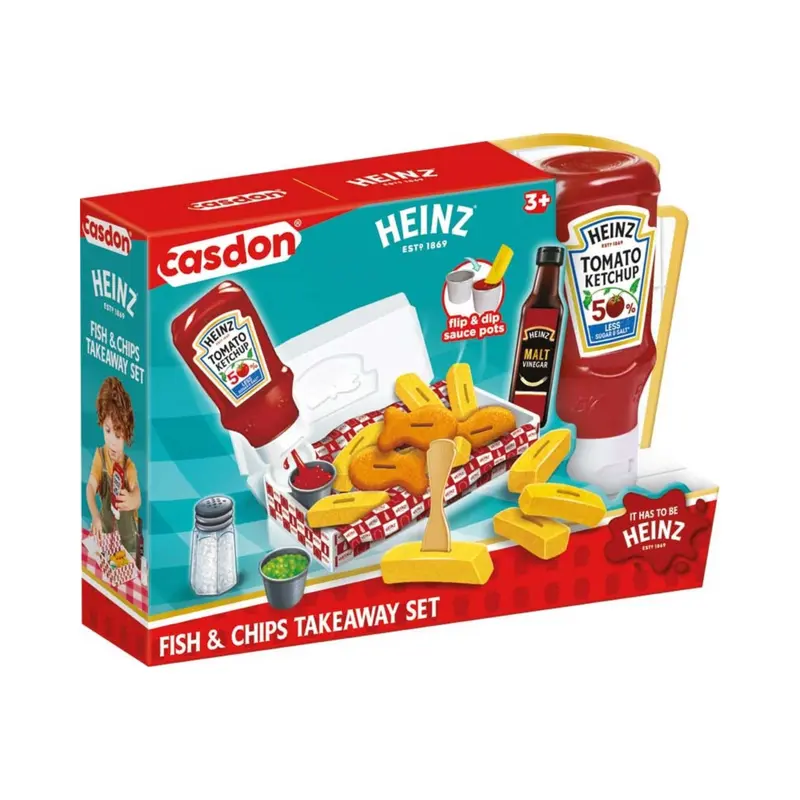 Casdon Heinz Fish & Chips Takeaway Set