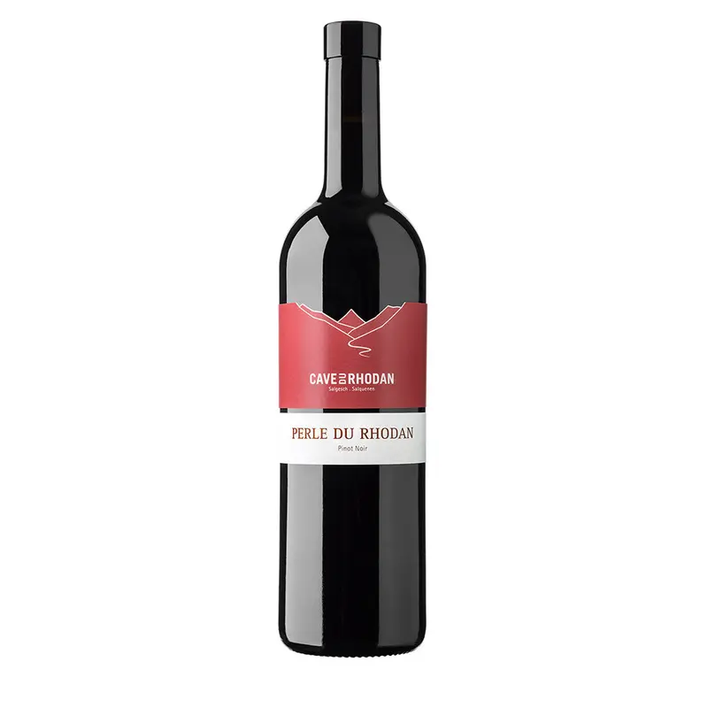 Cave du Rhodan Perle du Rhodan Pinot Noir Salgesch AOC VS 50cl