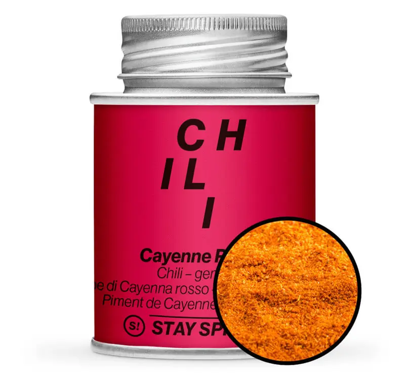 Cayenne Chili - Cayenne Pfeffer rot fein gemahlen