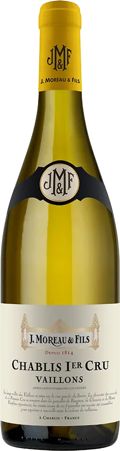 Chablis 1er Cru AOC Vaillons J. Moreau & Fils, Chablis, 2023, 75cl