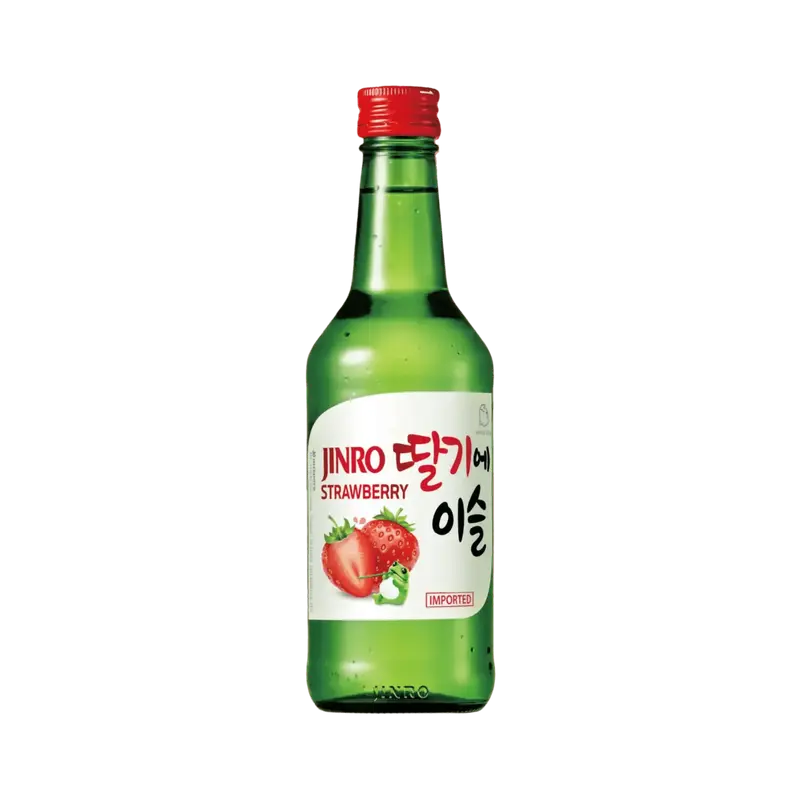 Chamisul Jinro Soju Strawberry (350ml)