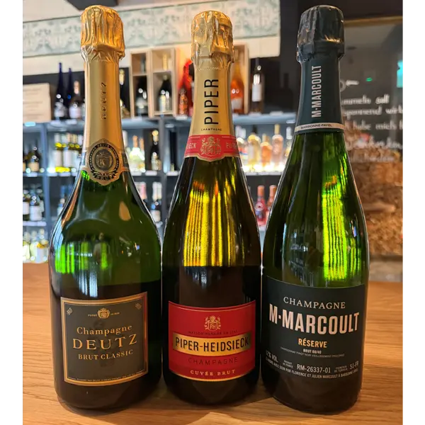 Champagne-Entdeckung Trio von Réka & Ralf