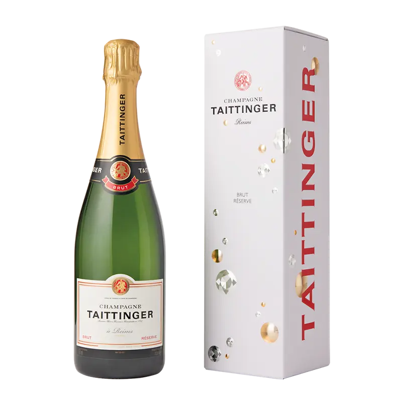Champagne Taittinger Brut Réserve (in Bubble-Box) AOC/MO
