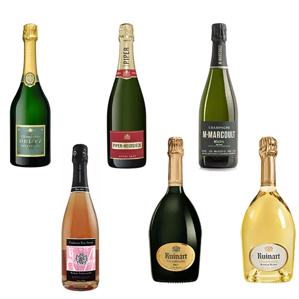 Champagner Tasting Set – 6 Flaschen