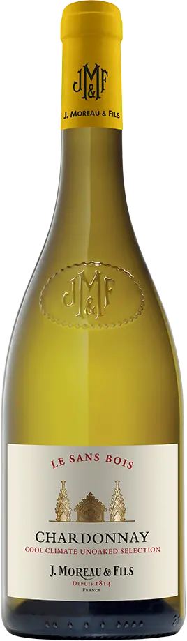 Chardonnay Le Sans Bois Vin de France J. Moreau & Fils, Chablis, 2025, 75cl