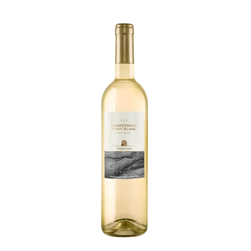 Chardonnay Pinot Blanc Tradition AOC Valais Cave du Tunnel