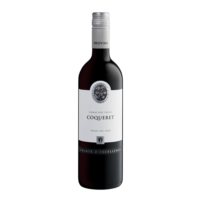 Charte d'Excellence Gamay Coqueret AOC Valais Provins