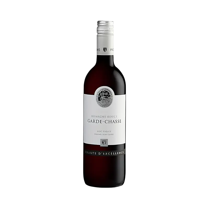 Charte d'Excellence Humagne Rouge Garde-Chasse AOC Valais Provins