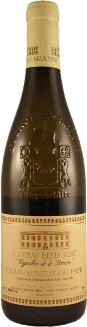 Château Beauchêne blanc Vignobles de la Serrière Châteauneuf-du-Pape AOC Château Beauchêne, Piolenc, 2023, 75cl