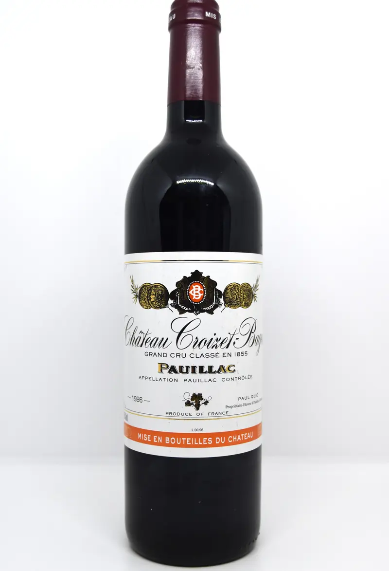 Château Croizet-Bages 1996 - Pauillac