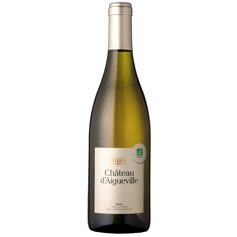 Château d'Aigueville blanc Côtes du Rhône AC BIO