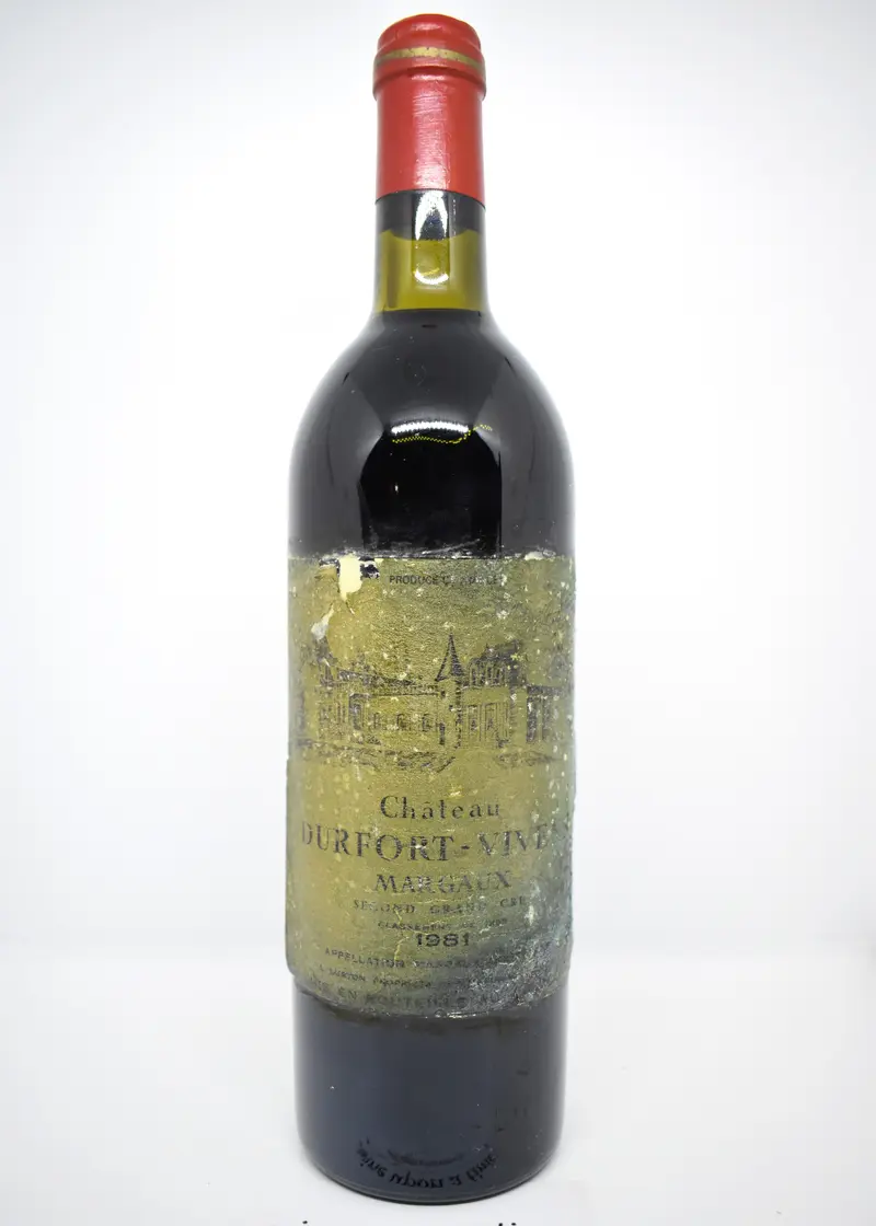 Château Durfort-Vivens 1981 - Margaux
