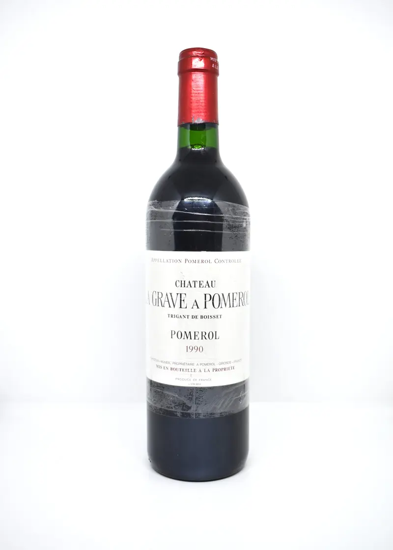 Château La Grave à Pomerol 1990 - Pomerol