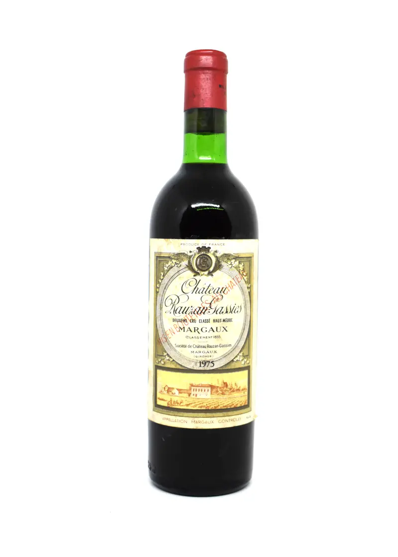 Château Rauzan-Gassies 1975 - Margaux