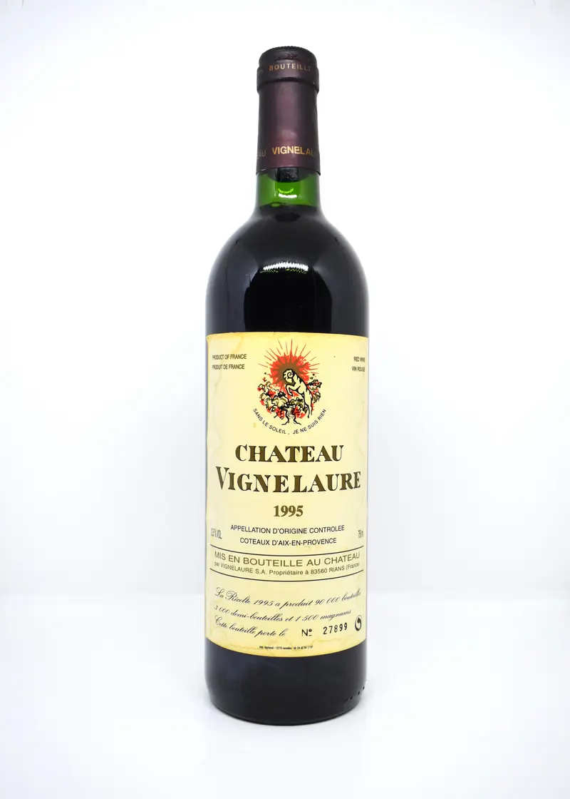 Château Vignelaure 1995 - Côteaux d'Aix en Provence
