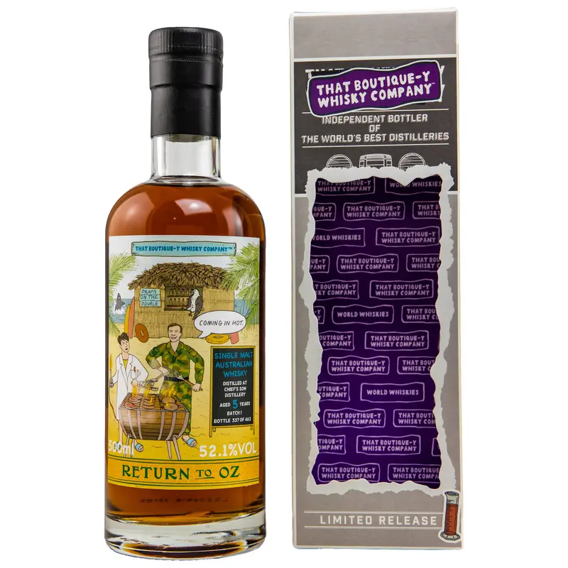 Chiefs Son 5 y.o. Batch 1 (That Boutique-y Whisky Company)