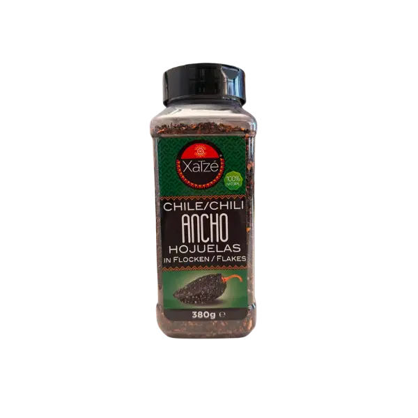 Chile Ancho en Hojuelas – Xatzé 380g
