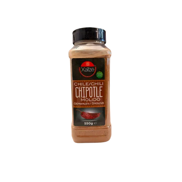 Chile Chipotle Molido – Xatzé 550g