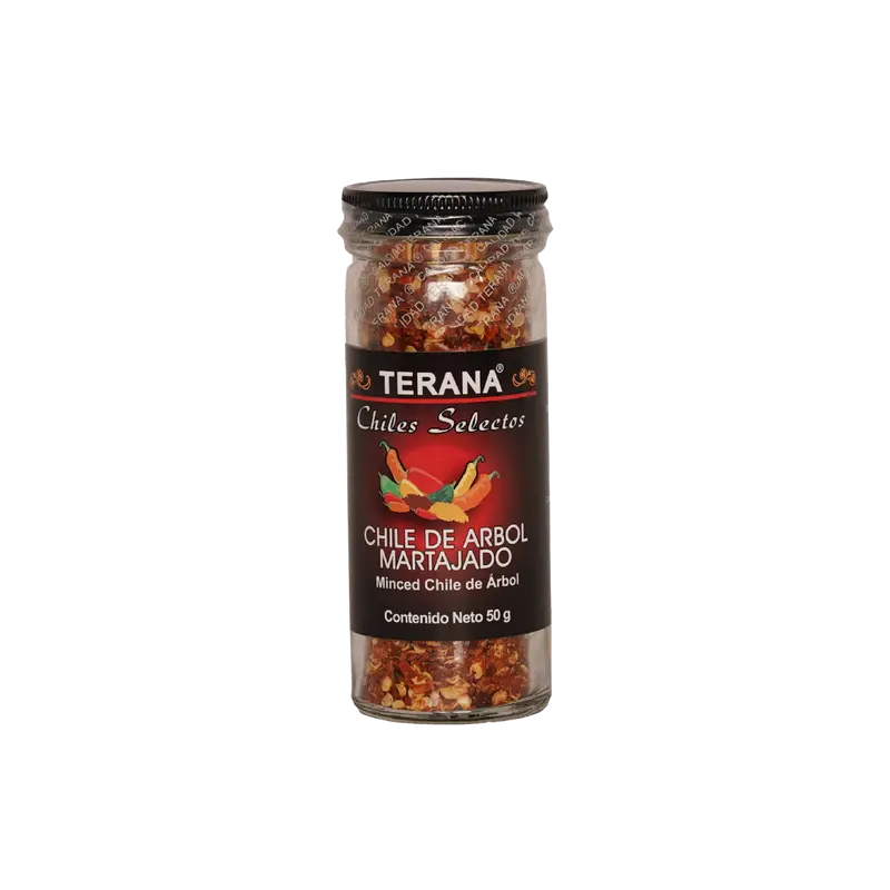 Chile de Árbol Martajado (Flocken) – Terana 50g