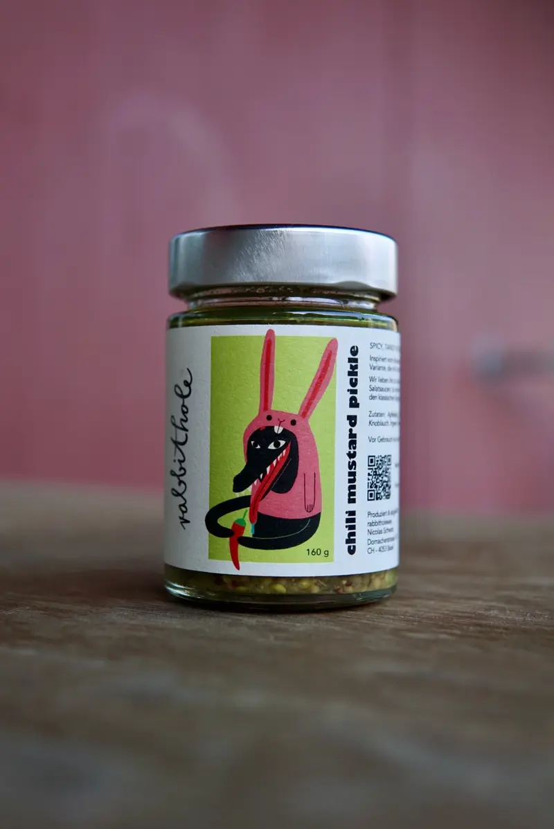 Chili Mustard Pickle - Rabbithole - 160g