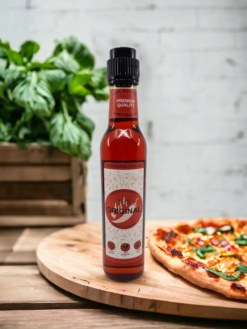 Chili Öl scharf - Glasflasche 250ml