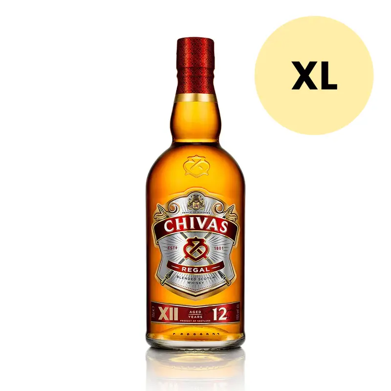 Chivas Regal 12 Years Blended Scotch Whisky - 1000ml