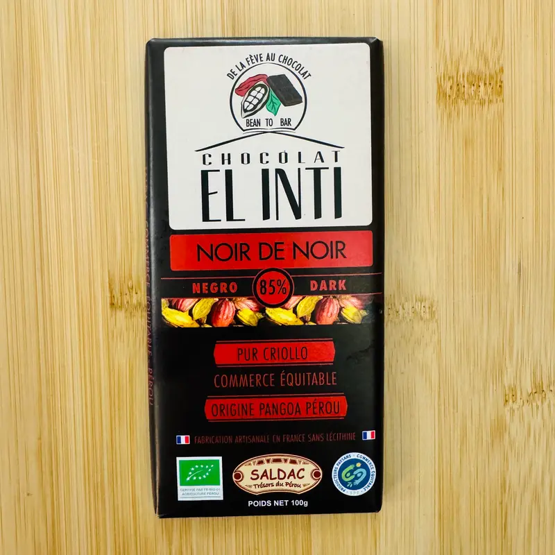 Chocolat noir 85% BIO