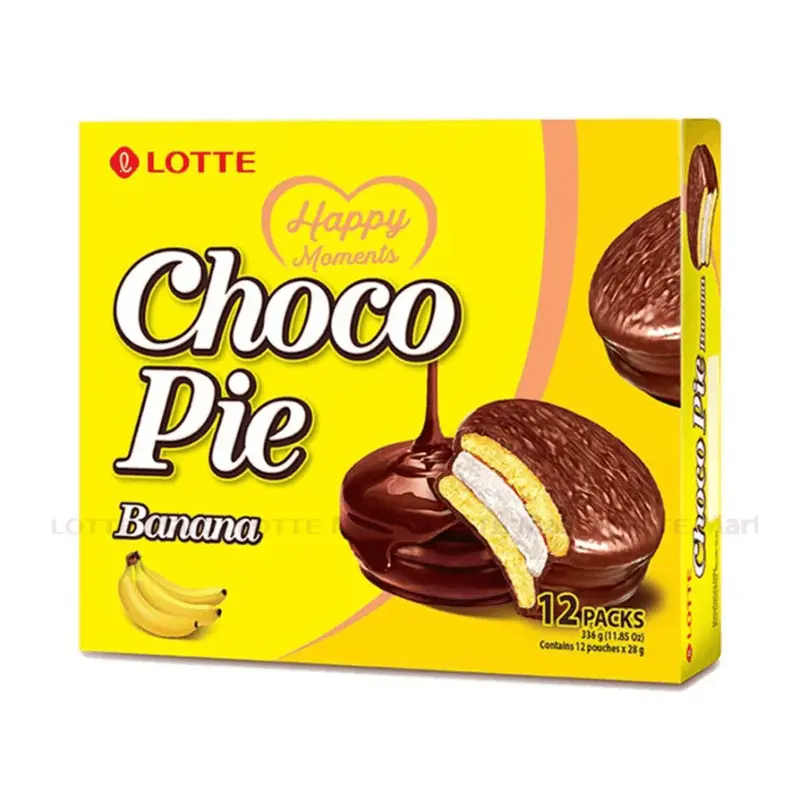 Chocopie banane - LOTTE - 336g