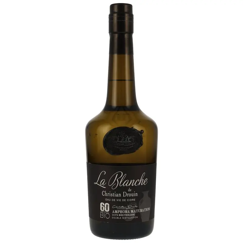 Christian Drouin La Blanche Amphora 60 BIO Eau de vie de cidre